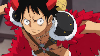 ワンピースアニメ 986話 ワノ国編 ルフィ かっこいい ONE PIECE Episode 986 Monkey D. Luffy