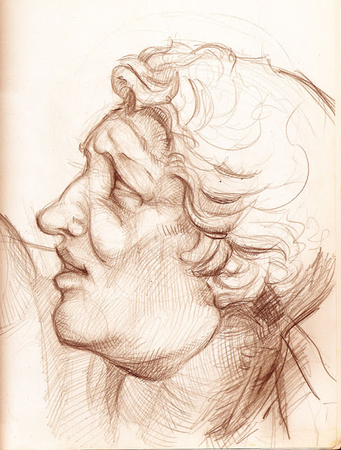 laocoon group sketch