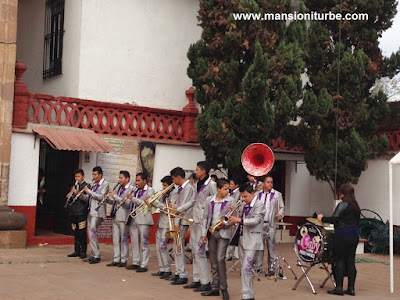 Música de Banda en honor de la Virgen de Guadalupe en Pátzcuaro