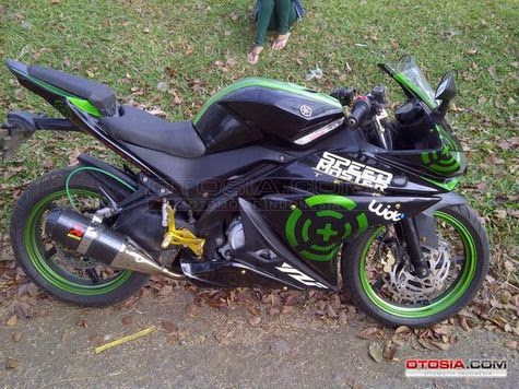  Motor  Drag Ninja Gambar  Modifikasi Yamaha Vixion  Model 