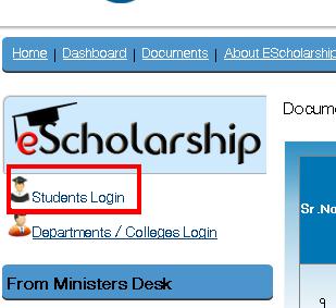 mahaeschol.maharashtra.gov.in online e-scholarship application forms ...