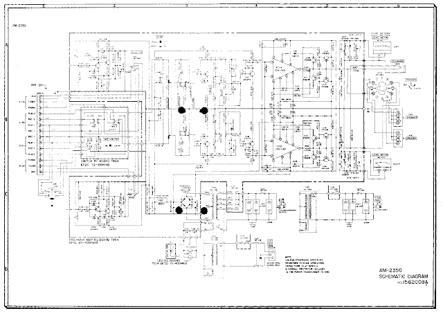 AKAI AA 1115 AND 1125SM Circuit Diagram