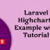 Laravel Highcharts Example with Tutorial