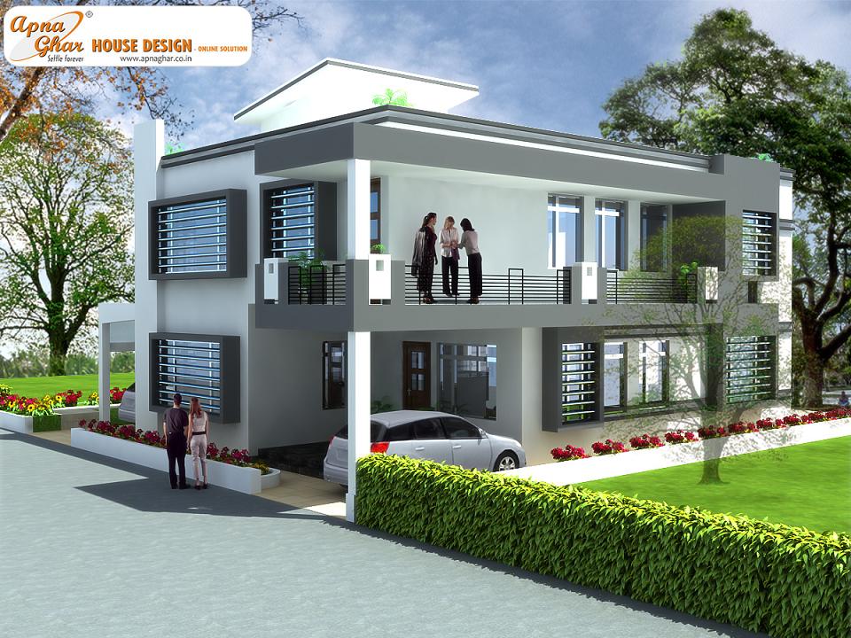  Modern  Beautiful Duplex  House  Design  Home  Design  Elements