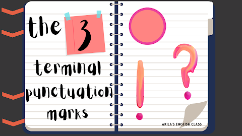 The 3 terminal punctuation marks -  The Full Stop
