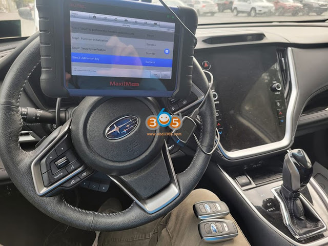 برنامه autel im608 Subaru Outback 2020 2021 AKL 2