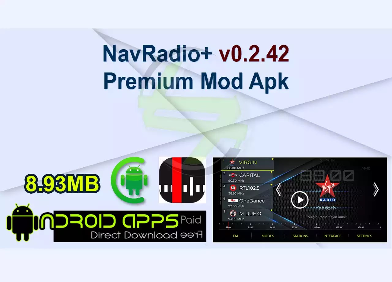 NavRadio+ v0.2.42 Premium Mod Apk