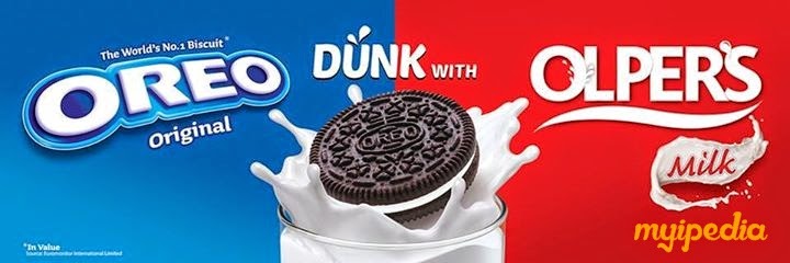 Oreo Dunk With Olpers Milk Print Poster 2015 