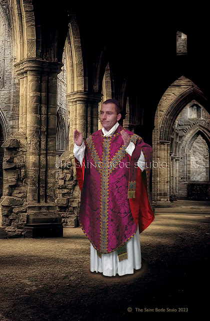 Purple Gothic Vestments