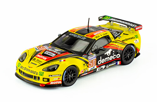 coleccion 24 horas de le mans 1:43, collezione 24 ore le mans 1:43, corvette zr1/c6.r 1:43