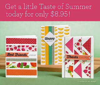 CTMH Taste Of Summer Paper Pack