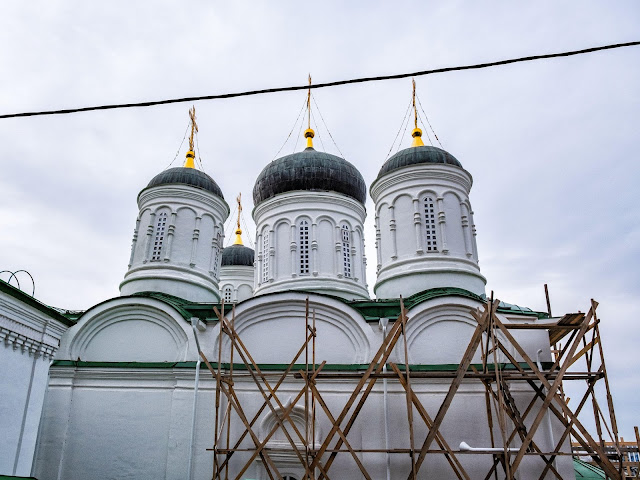 Благовещенский собор в лесах