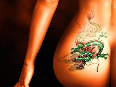 Female Tattoos on Female Tattoo Of Insurance  Asian Girl S Tattoos