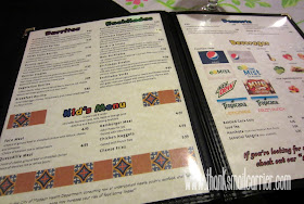 El Burrito Loco kids menu