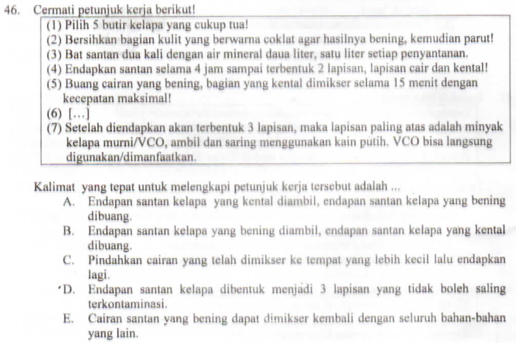 MELENGKAPI TEKS PETUNJUK KERJA ATAU TEKS PROSEDUR ZUHRI