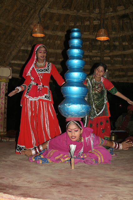 Photograph of Traditional dance at Chokhi Dhani