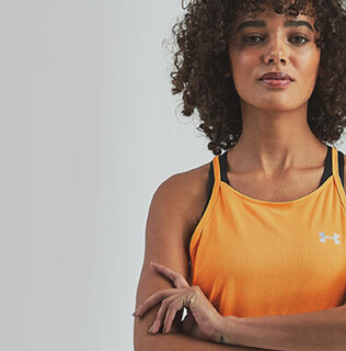 Orange Ladies Vest