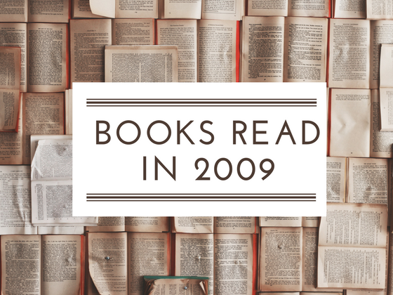 November - December 2009 Reads