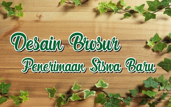  Desain Brosur Ppdb Cdr  Gratis desain  spanduk keren