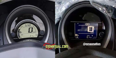 Beda Speedometer NMax 2017 vs 2018