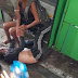 VÍDEO: Casal briga dentro de ônibus e homem fica com cabeça quebrada após cair em terminal em Manaus