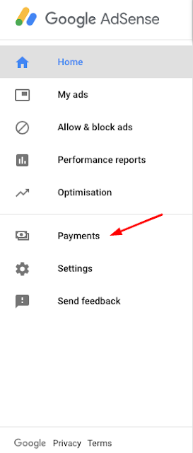 how to add bank account details in google adsense