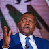 Dangote Emerges 96th Richest Person In The World