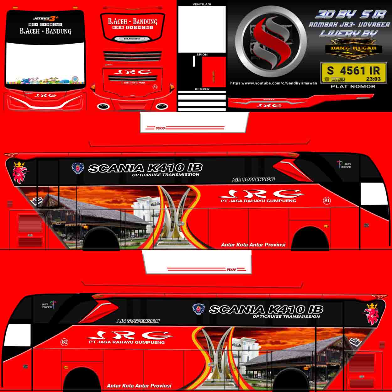 livery bus jrg