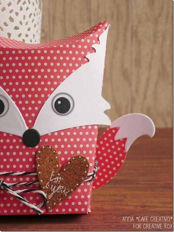 fustella-scatolina-Sizzix Thinlits-Box-Owl-Fox