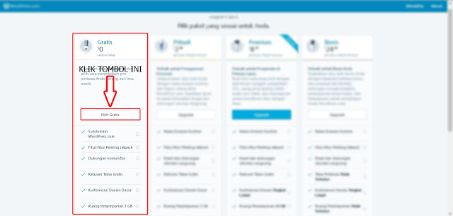 CARA PUNYA WEB/BLOG GRATIS DI WORDPRESS YANG KEKINIAN