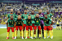 SELECCIÓN DE CAMERÚN. Temporada 2022-23. Eric Maxim Choupo-Moting, Moumi Ngamaleu, Christopher Wooh, André Zambo Anguissa, Devis Epassy, Vincent Aboubakar. Collins Fai, Enzo Ebosse, Pierre Kunde, Bryan Mbeumo, Nouhou Tolo. SELECCIÓN DE CAMERÚN 1 SELECCIÓN DE BRASIL 0 Viernes 02/12/2022, 20:00 horas. XXII Copa Mundial de fútbol de la FIFA Catar 2022, fase de grupos, Grupo G, jornada 3. Lusail, Municipalidad de Al Daayen, Catar, estadio de Lusail: 85.986 espectadores. GOLES: ⚽1-0: 90+2’, Vincent Aboubakar.