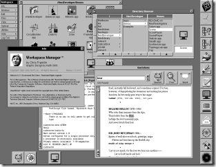Rozhraní počítačů NexT (operační systém OpenStep).