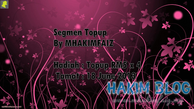 Segmen Topup By Hakim Faiz