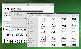 MS Windows 8.1 fonts Ubuntu