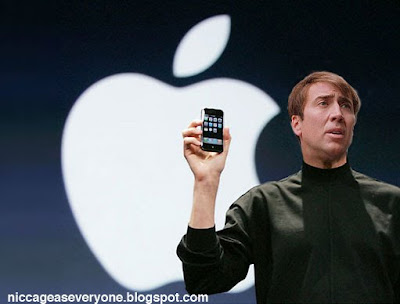 Nic Cage as Steve Jobs