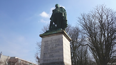 Statue du Maréchal Drouet Comte d'Erlon à Reims