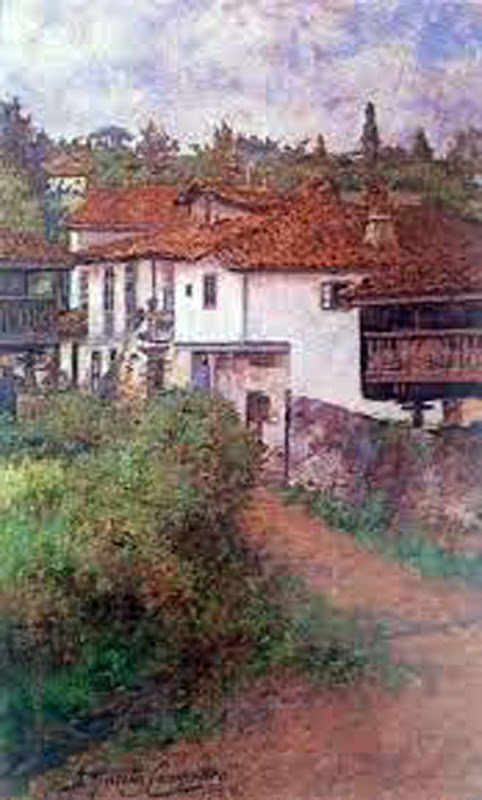 Tomás García Sampedro, Paisajistas españoles, Paisajes de Tomás García Sampedro, Pintor español, Pintores de Asturias, Pintores Asturianos, Pintor Tomás García Sampedro