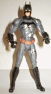 Front of Power Punch Batman action figure from Mattel