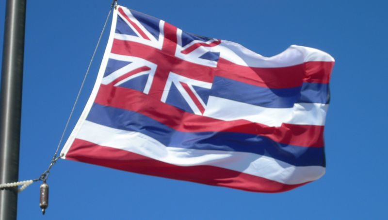 hawaii flag images. The Hawaii state flag features