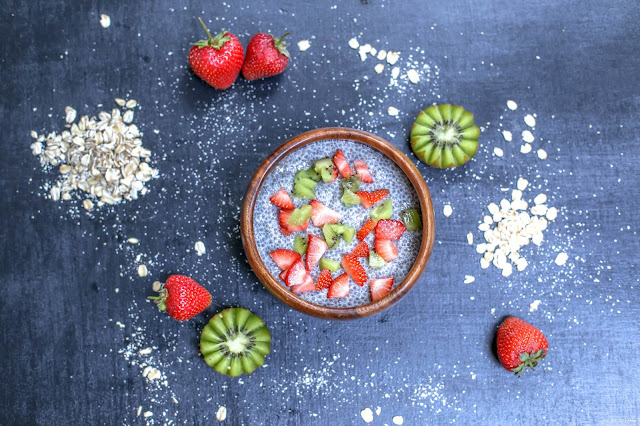 chia pudding, chia seeds, vegan, gluten free, yummy, clean eating