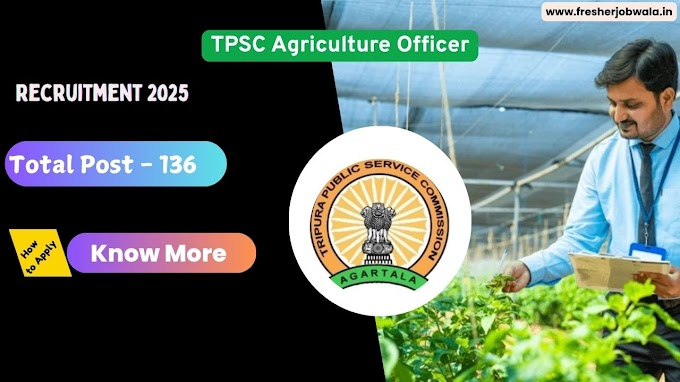 TPSC Agriculture Officer Recruitment 2025 – Apply Online for 136 Posts