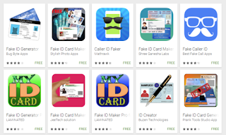 Google has updated its Playstore terms of service / policy to delete Fake ID creator apps.Fake-id-card-apps