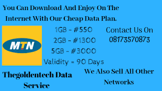 Cheap data bundles on all networks by thegoldentech.com.ng