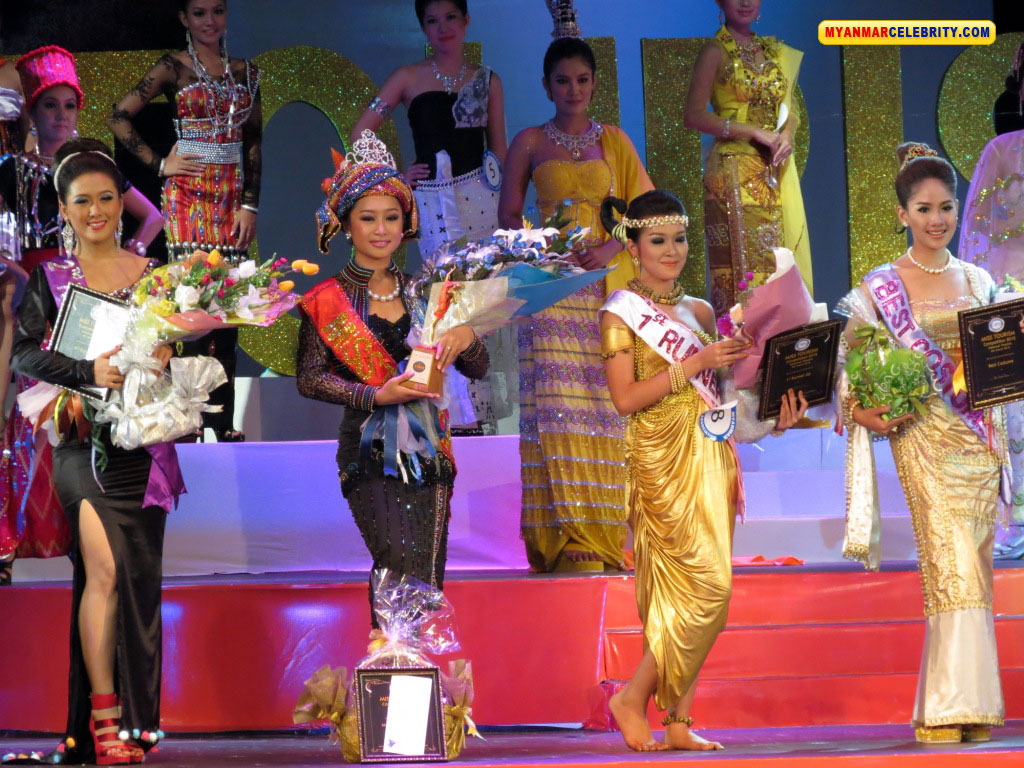 Miss Tourism for Myanmar 2012 Moe Thin Chae
