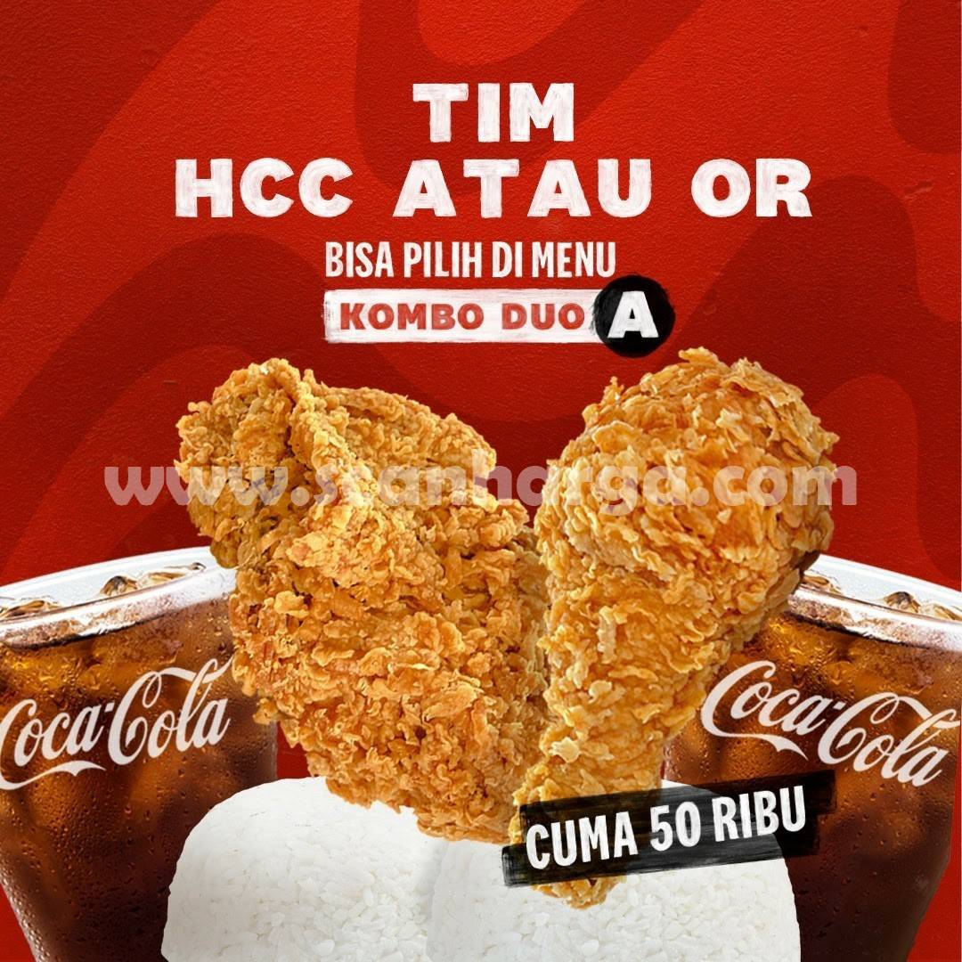 KFC COMBO DUO Ada Pilihan Baru - Harga Promo Masih Rp. 50.000 2