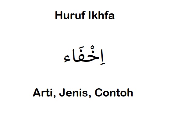  terdapat sejumlah huruf yang dikenal dengan nama huruf ikhfa  2021+ Huruf Ikhfa (اِخْفَاء): Arti, Hukum, Bacaan, Contoh