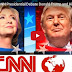 CNN First Presidential Debate Donald Trump and Hillary Clinton.