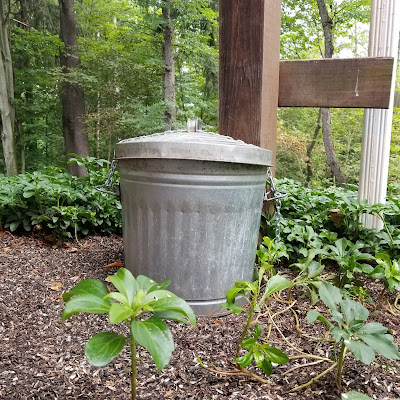 Trash Can for Birdseed