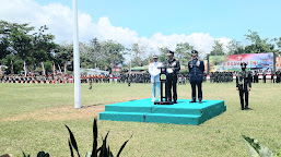 Peringatan HUT TNI Ke 77 Di Gorontalo, Danrem 133/NW Minta Maaf Kepada Rakyat Gorontalo