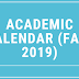 VU Academic Calendar